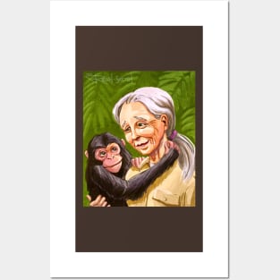 Dr. Goodall, I Presume? Posters and Art